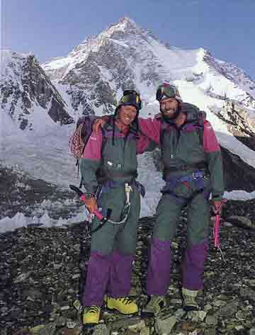 
Gary Ball And Rob Hall At K2 Base Camp 1992 - Hall and Ball book
